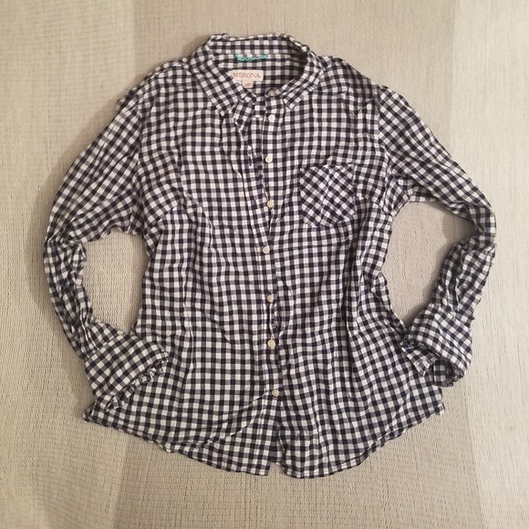 Merona patterned button up! - Picture 2 of 4